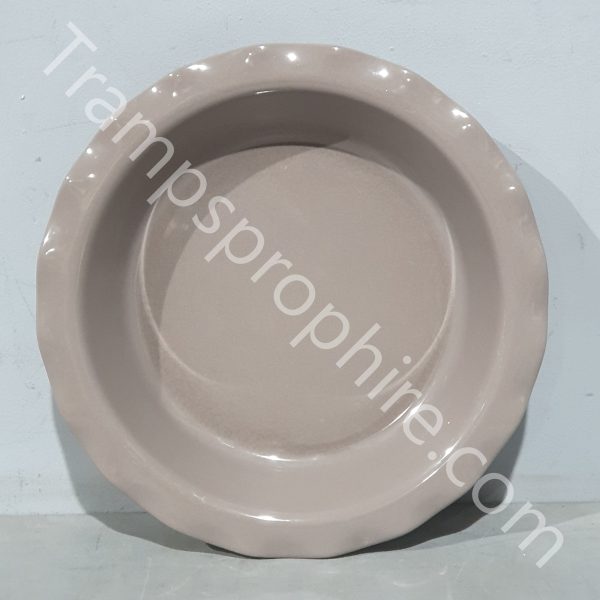 Grey Ceramic Pie Dish