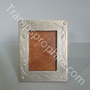Leather and Silver Coloured Photo Frame