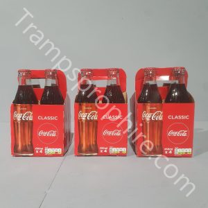 Pack of 4 Coca Cola Bottles