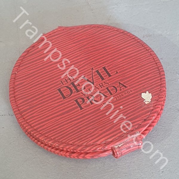 Red Compact Mirror