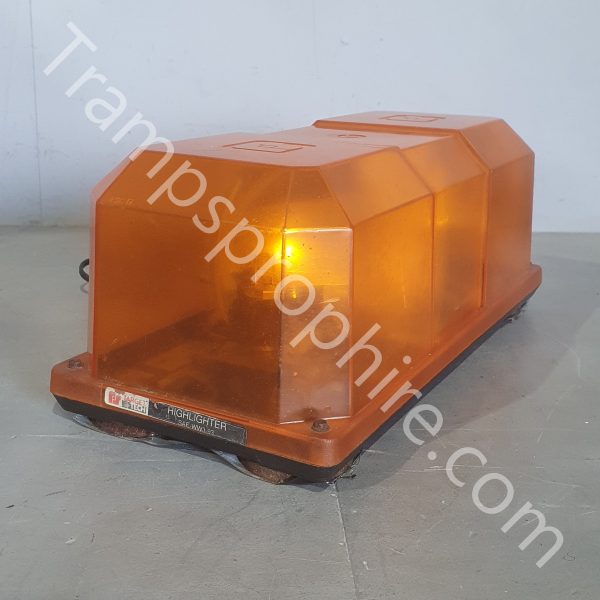 Orange Vehicle Warning Light