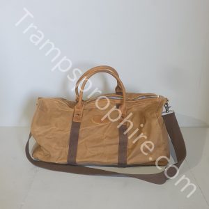 Brown Canvas Holdall