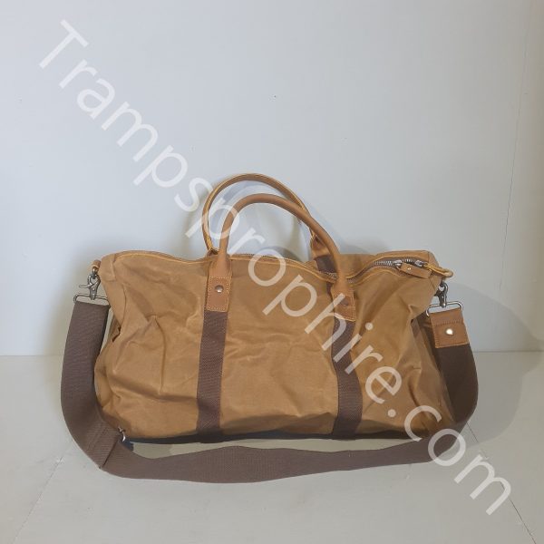 Brown Canvas Holdall