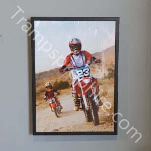 Framed Motorbike Picture