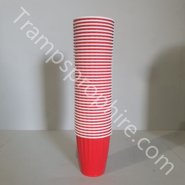Pack of Big Red Plastic Cups