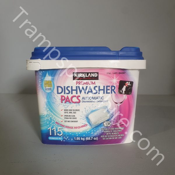 Pack of Dishwasher Pacs Capsules