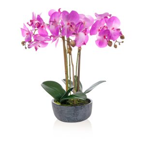 Artificial Real Touch Pink Orchid