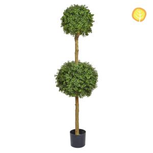 Artificial Topiary Buxus Double Ball Tree 150CM