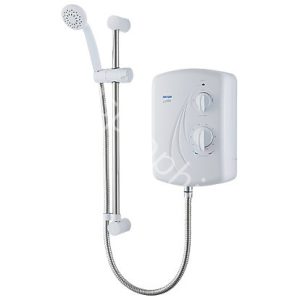 White Electric Shower