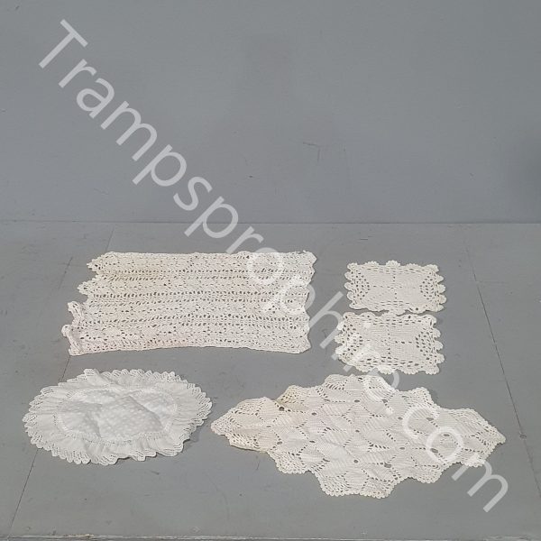 Assorted Crocheted Doilies