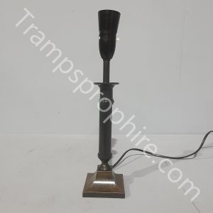 Black Candlestick Lamp Base