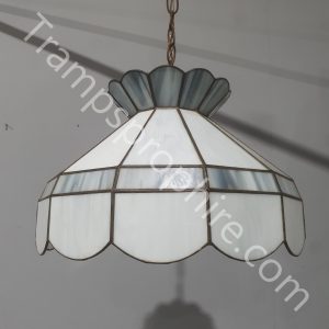 Blue and Grey Glass Ceiling Light