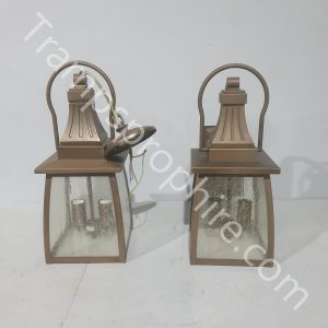 Solid Brass Outdoor Lantern Light