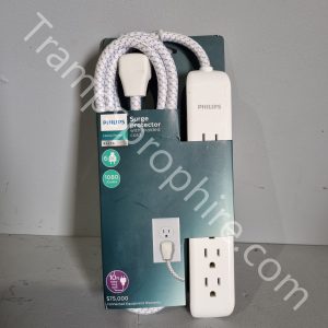 White Extension Lead