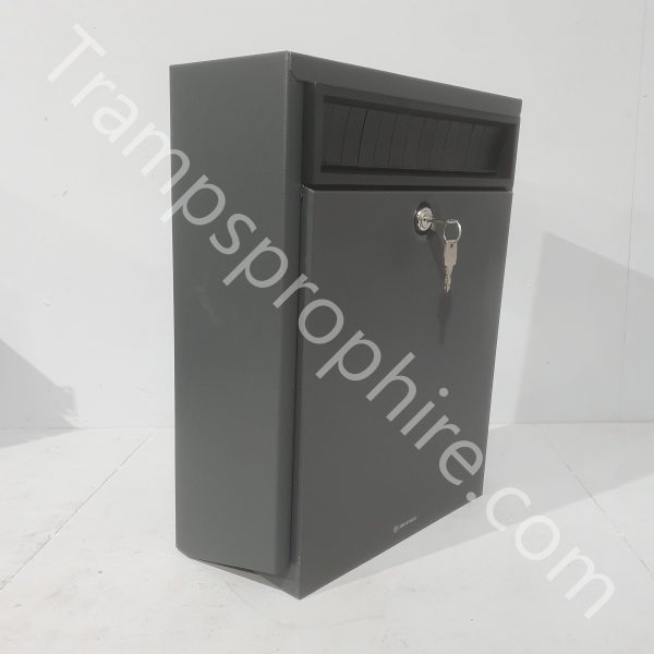 Grey Wall Mail Box