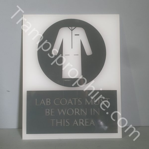 Lab Coats Sign