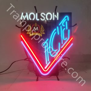 Molson Ice Beer Neon Sign