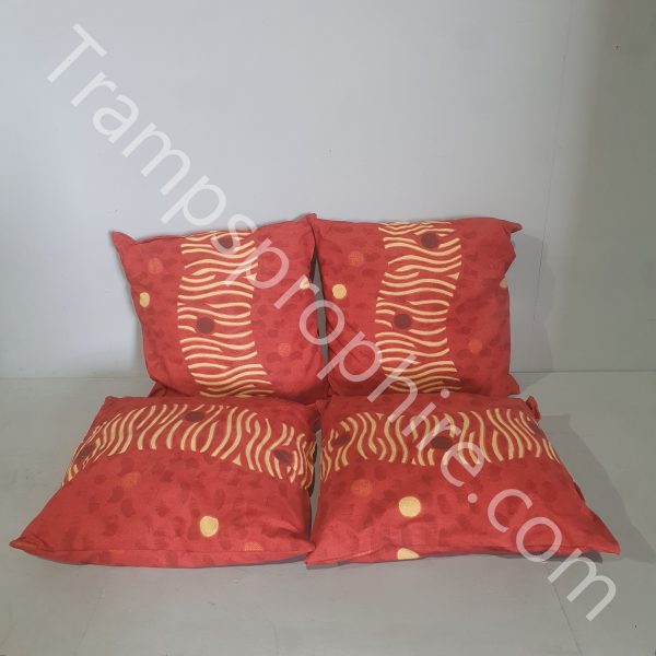 Red Sofa Cushions