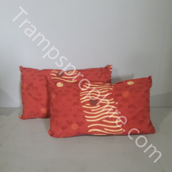Red Sofa Cushions