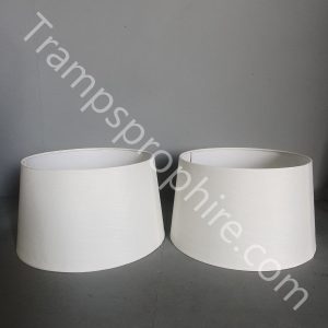 White Lampshades