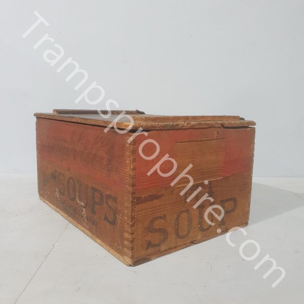 Campbells Soup Wooden Crate