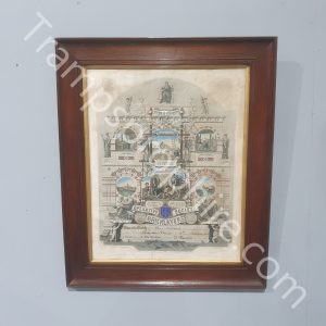 Operative Society Of Bricklayers Framed Picture
