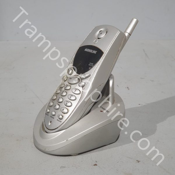 Silver Cordless Phone