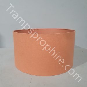 Terracotta Colour Linen Lampshade
