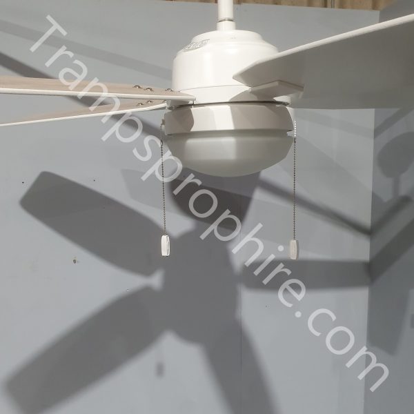 White Ceiling Fan Light