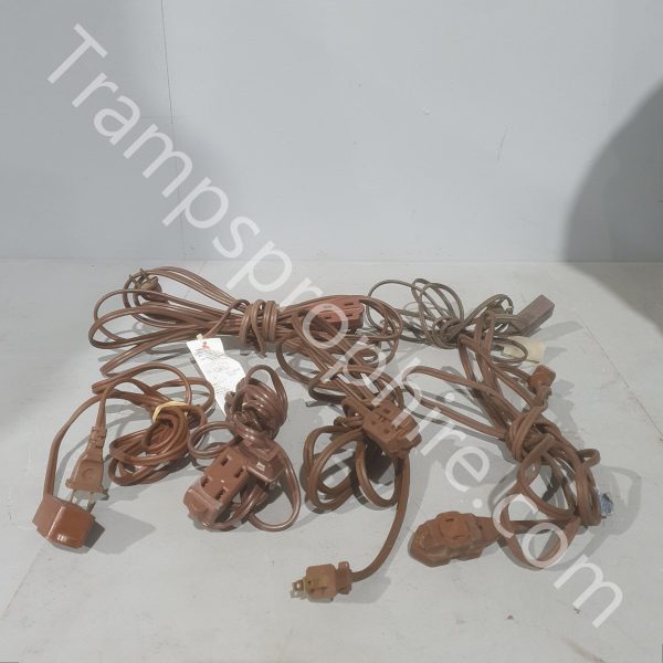 Assorted Extension Leads And Plugs
