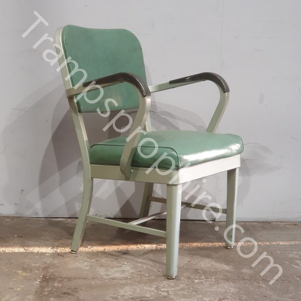 Green Tanker Style Chair
