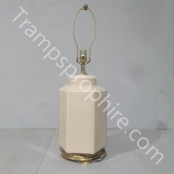 Hexagonal Glass Lamp Base
