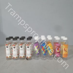 Assorted Plastic Drink Bottles Packaging