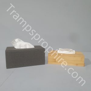 Assorted Tissue Boxes