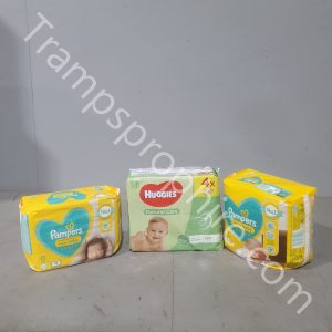 Baby Wipes And Nappies Packaging