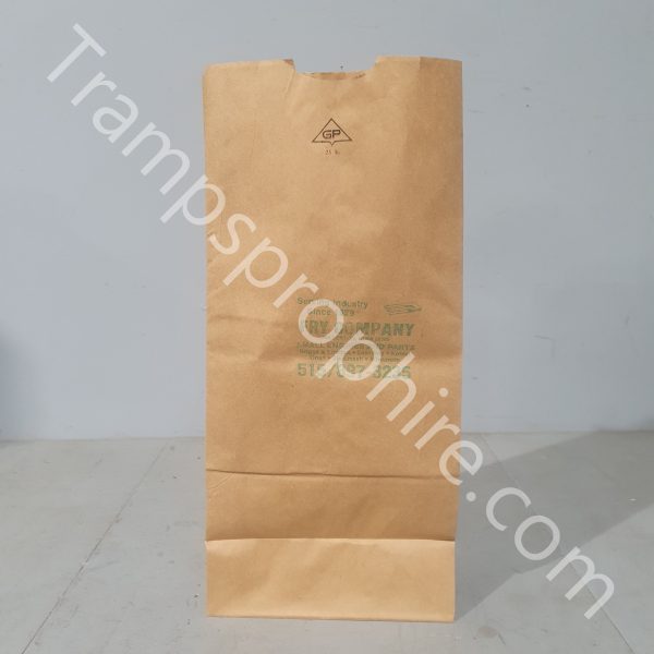 Pack Of 25 Paper Grocery Store Bags