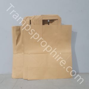 Pack of 20 Small Paper Grocery Bags With Handle