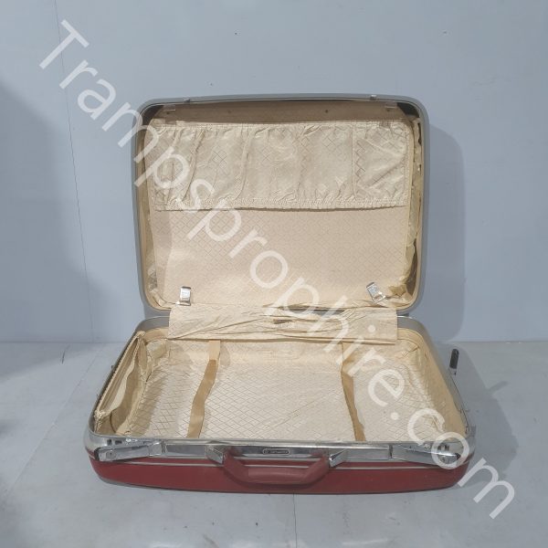 Red Samsonite Suitcase