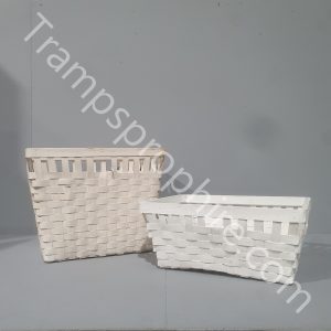 White Baskets