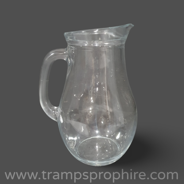 Glass Pitcher and Glasses