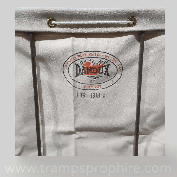 Laundry Cart Industrial Canvas