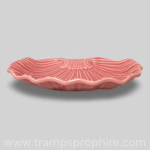 Pink Ceramic Shell Dish