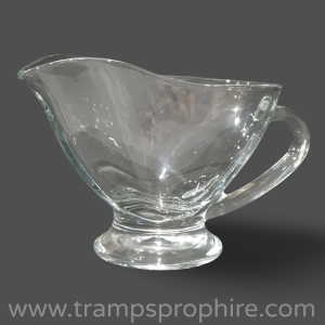 Small Glass Sauce Boat