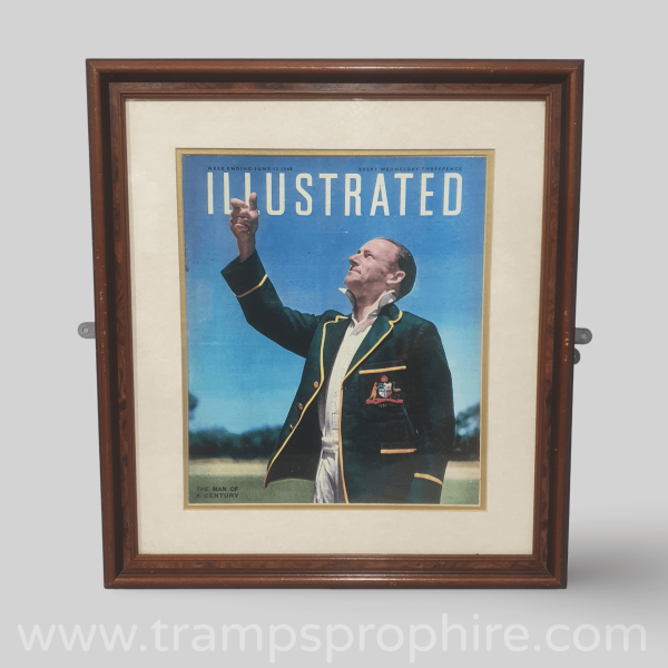 Framed Golfer Picture