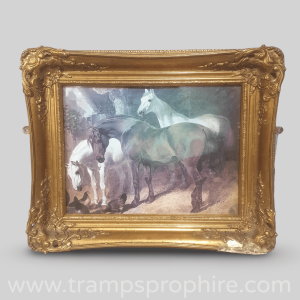 Framed Painting Horses