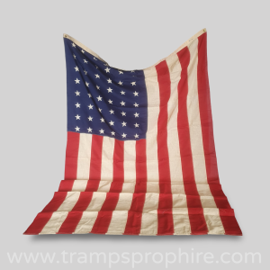 American Flag 48 Stars and Stripes - Printed