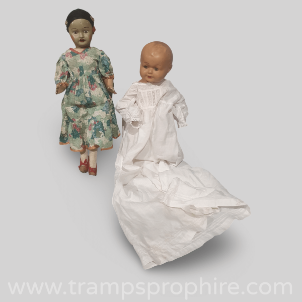 Collection of Dolls and Dolls Clothes