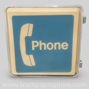 Payphone Light Up Sign