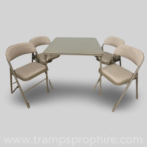 Folding Table And Chairs Set