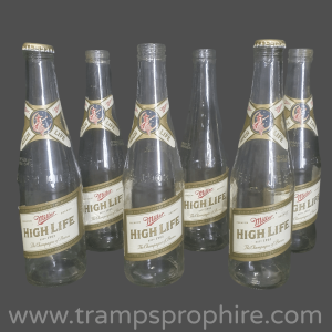 Miller High Life Beer Bottles